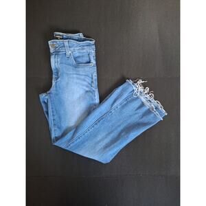 Just Black Denim Blue Jeans Womens Size 26 Skinny Darkwash Msre 25x25.5‎